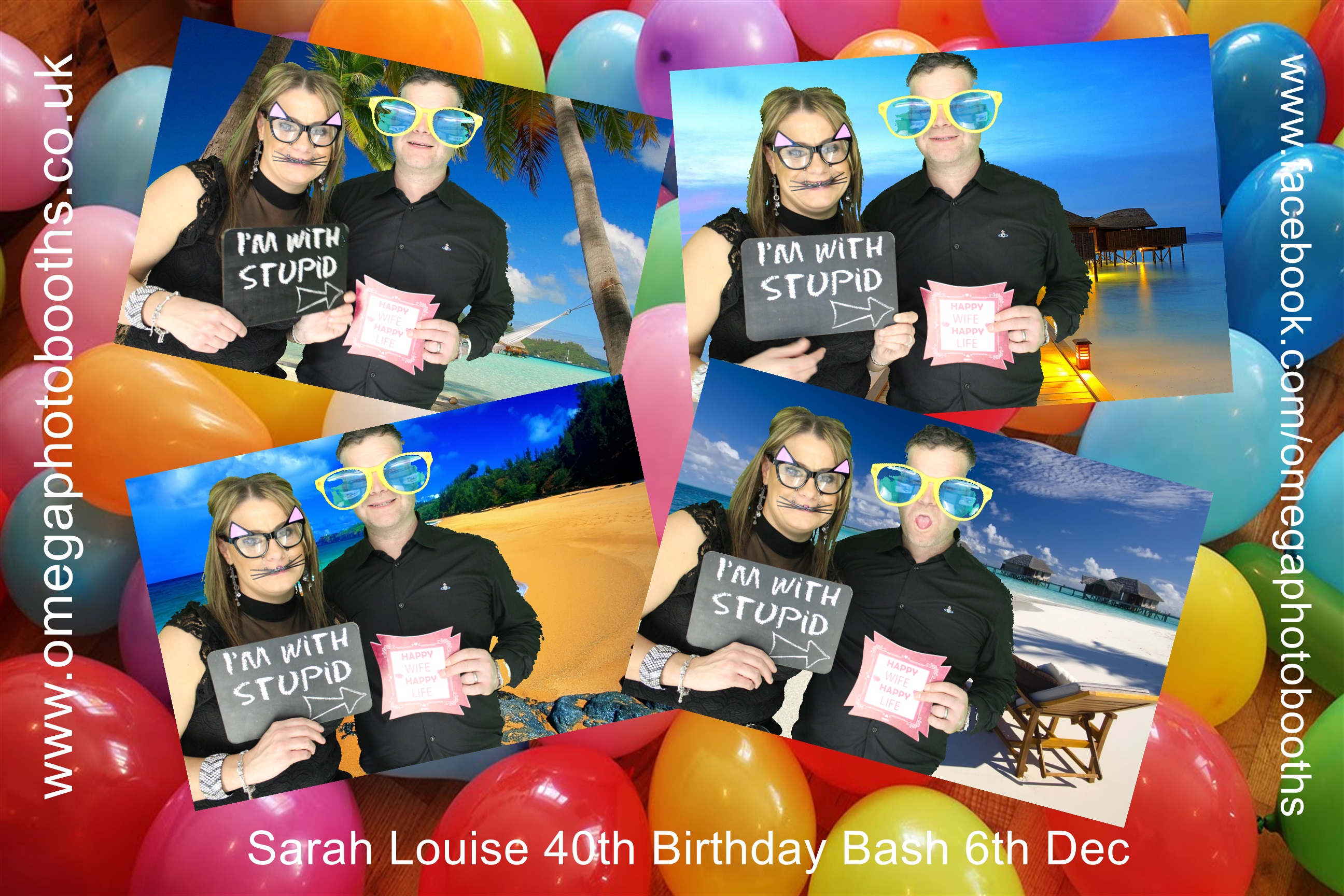 Sarah Louise 40th  | View more photos from the event at gallery.omegaphotobooths.co.uk/u/Omega-Photobooths/Sarah-Louise-40th